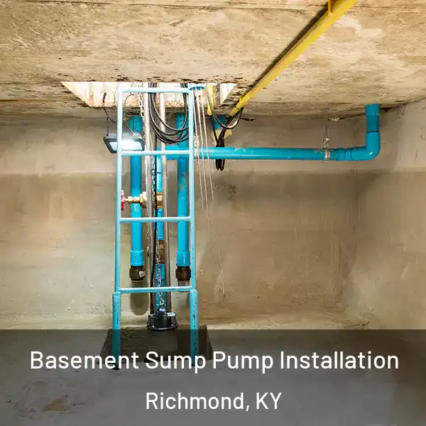  Basement Sump Pump Installation Richmond, KY